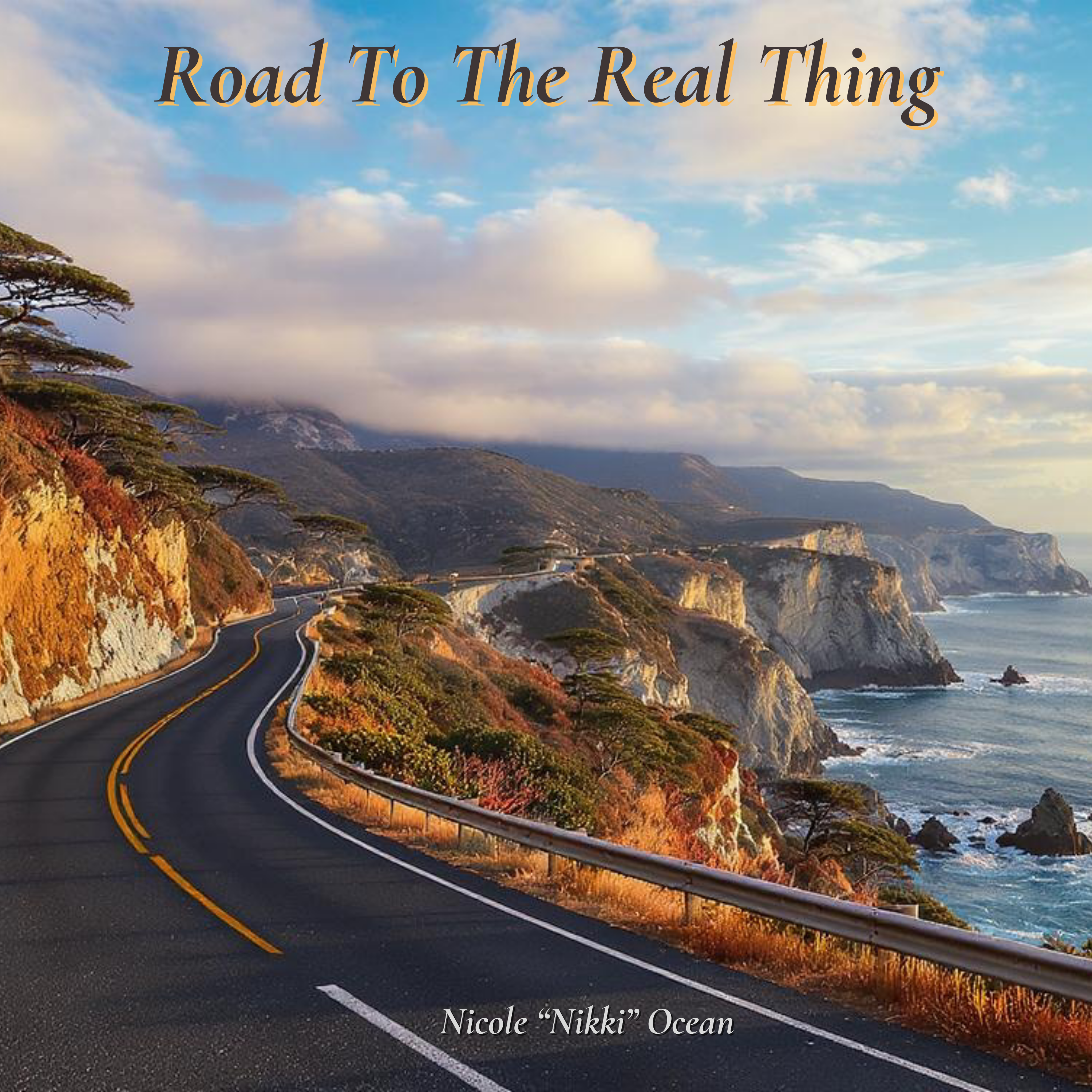 Road To The Real Thing — album artwork by Nicole Nikki Ocean
