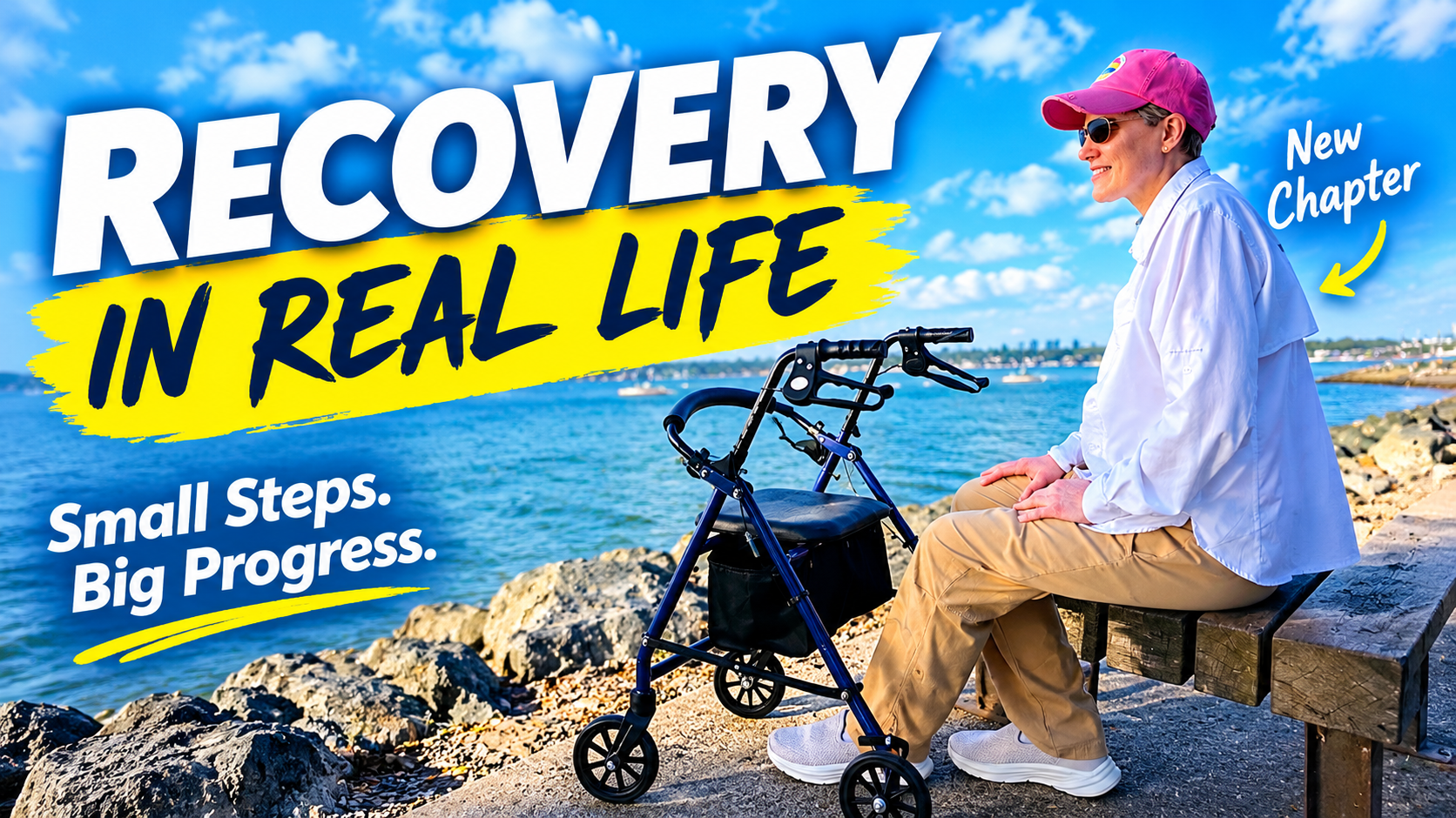 Recovery In Real Life — Small Steps. Big Progress. A new chapter with Nicole 'Nikki' Ocean